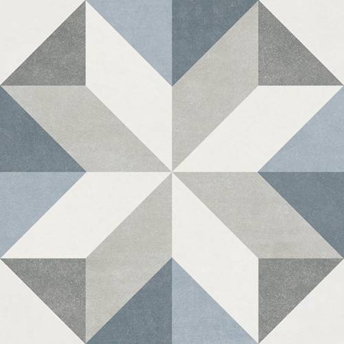 Carrelage Sol Effet Carreaux de Ciment 15x15 Antidérapant R10 Flora Gina InstaHouse Fiorella Carmen