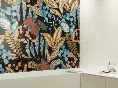 Carrelage Décoratif Mur Jungle 2 Biba 40X120 Neve mur