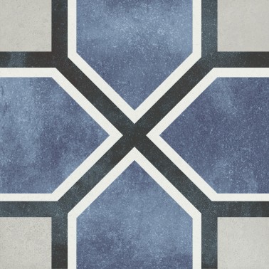 Carrelage Sol / Mur Effet Carreaux de Ciment 15x15 R10 Antigua Inca InstaHouse Carmen Fleur