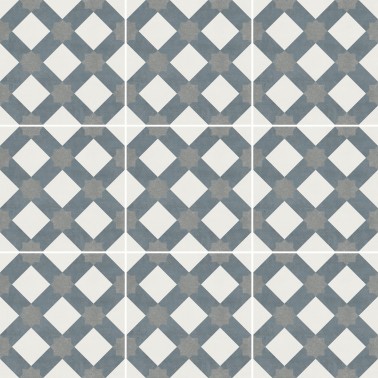 Carrelage Sol Effet Carreaux de Ciment 15x15 Antidérapant R10 Flora Arabella InstaHouse Fiorella Carmen compo