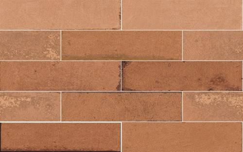 Carrelage Mur Coloré Terre cuite Effet Bejmat 7x28 Clay InstaHouse Murus Carmen compo