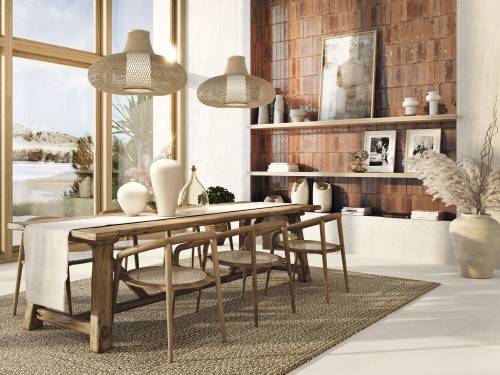 Carrelage Mur Coloré Terre cuite Effet Bejmat 7x28 Clay InstaHouse Murus Carmen mur salle à manger