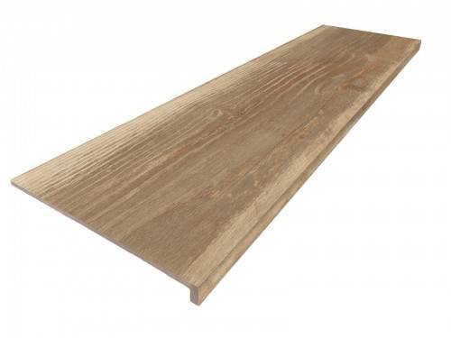 Carrelage Sol Imitation Parquet 33x120 R11 Nez de marche Zen InstaHouse WAbI SABI APE