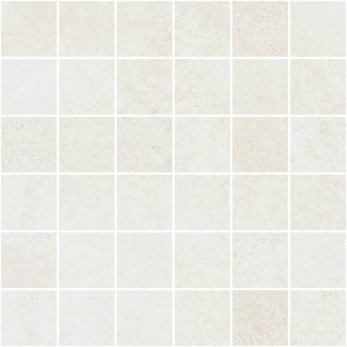 InstaHouse carrelage mosaïque effet ciment 30 x 30 blanc Collection Bombus