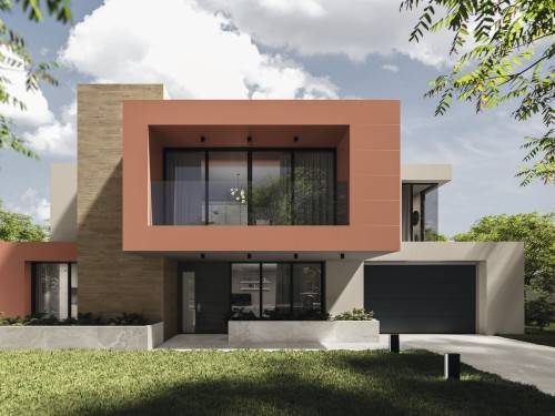 carrelage antidérapant effet pierre aspect travertin 60 x 120 couleur sable Instahouse Collection Cross APE Sol allée extérieure