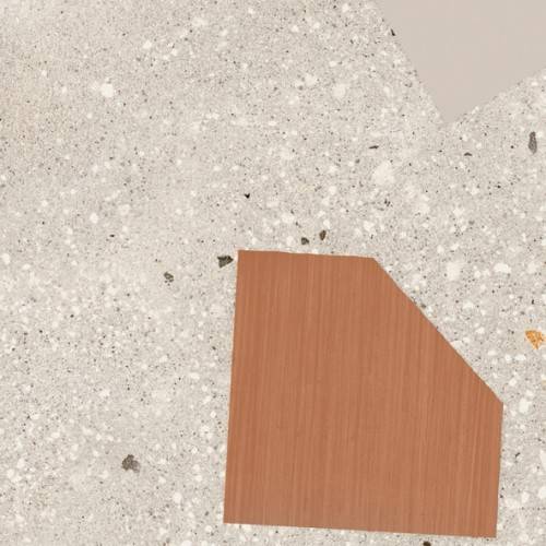 Carrelage grès cérame effet ciment terrazzo 15 x 15 couleur ivoire collection Géo Instahouse