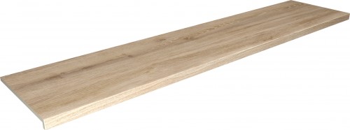 carrelage nez de marche imitation bois parquet couleur bouleau 33x150 Antidérapant R11 collection Sequoia InstaHouse APE