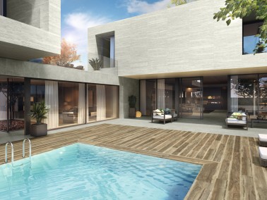 Carrelage Sol Effet Bois Parquet 20x120 Antidérapant R11 Zen InstaHouse WABI SABI APE Terrasse extérieure piscine