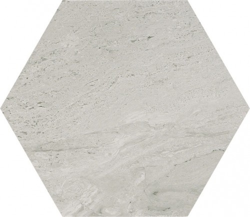 Carrelage Mur Aspect Marbre Hexagone 13,9X16 Antidérapant R9 Vérone InstaHouse VERONA Carmen Gris