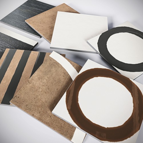 Carrelage Sol Aspect Terre Cuite Motif Cercle 20x20 Antidérapant R10 Matèra Matèra - 9