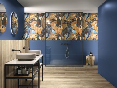 Carrelage Sol Effet Bois Parquet 20x120 Antidérapant R11 Zen InstaHouse WABI SABI APE sol salle de bain
